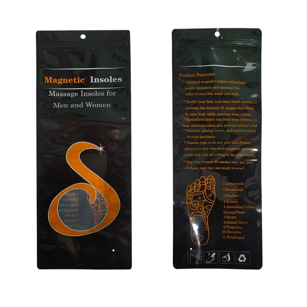 Magnetiske massageindlægssåler (sort) M M