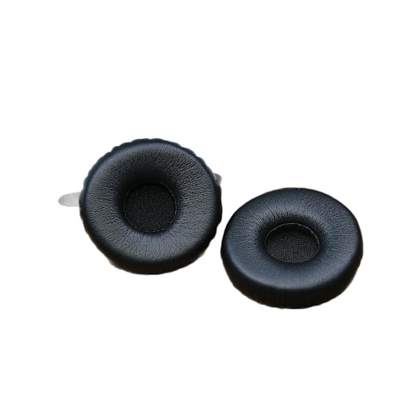 Svarta öronkuddar i proteinläder för VXI Blue Parrott C400-XT (2-pack)