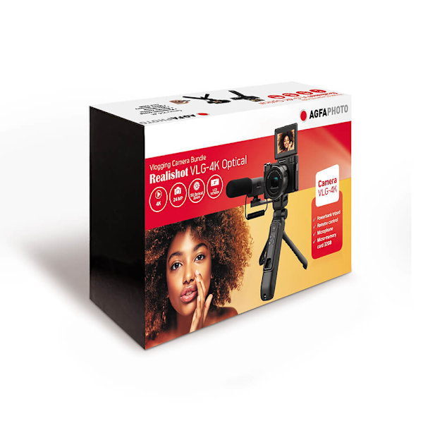 Vloggkamera Realishot 5x Optisk Zoom