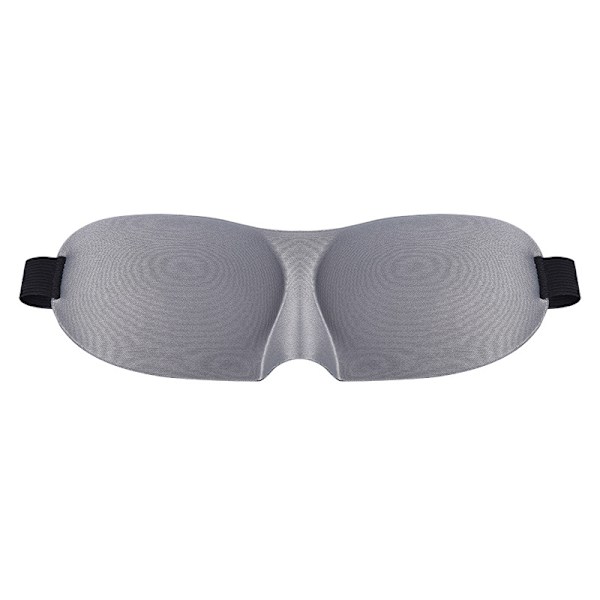 3D-sömnmask för resor och hem Grå