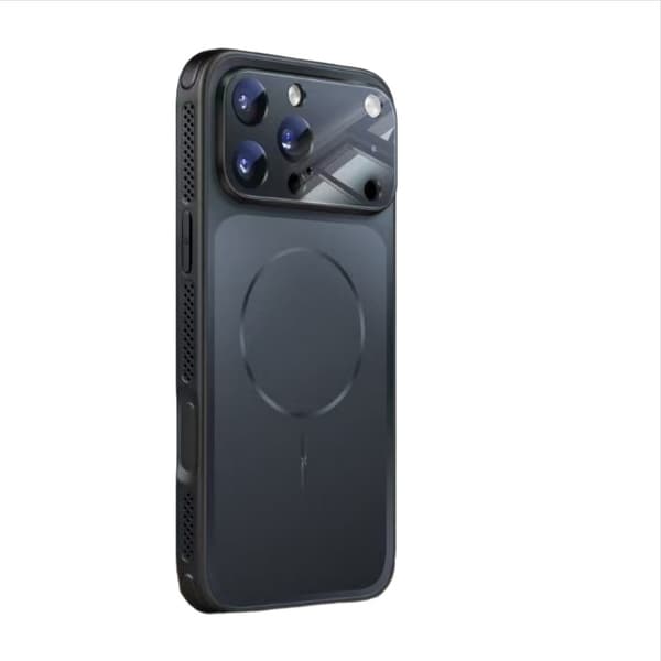 Magnetiskt Telefonskal Kompatibelt med iPhone 17 Pro Max - PC Glas, Stötsäkert, Värmeavledning