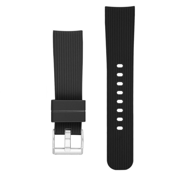 INF Samsung Galaxy Watch 42 mm  silikonearmbånd (S) Sort