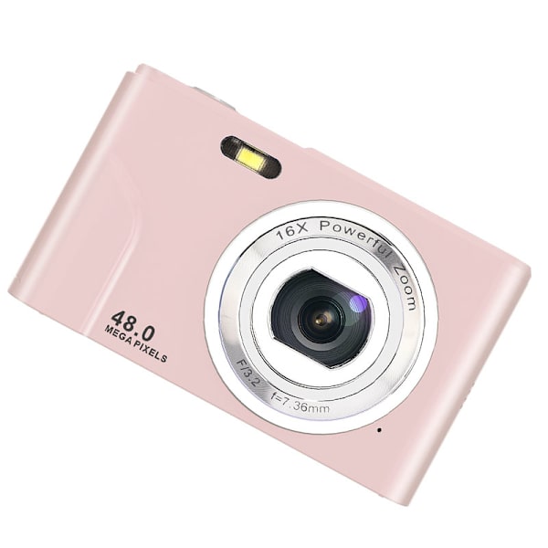 INF Digitalkamera 1080P / 48 megapixel / 16x zoom Lyserød