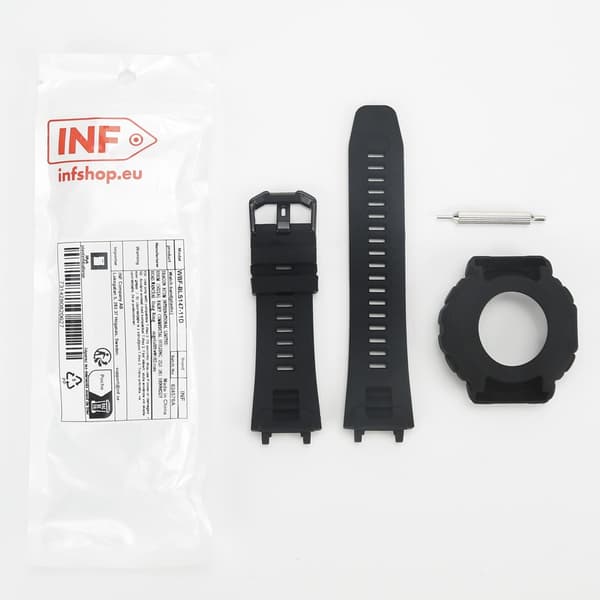 Silikoneurrem til Amazfit T-Rex 2 Black Black