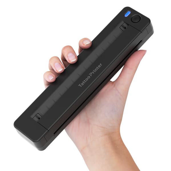 A4 termisk tatoveringsstencilprinter med Bluetooth, 2000 mAh batteri, ABS-design og bærbar udskrivning til studie og kontor