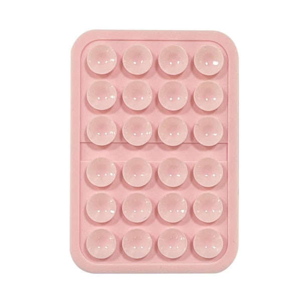 Mobilfäste / hållare med sugkoppar Rosa
