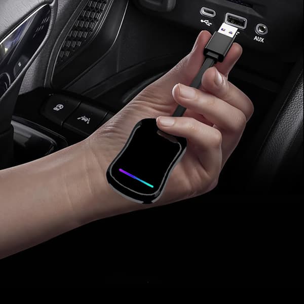 2-in-1 langaton CarPlay-sovitin – langallisesta langattomaan CarPlayhin ja Android Autoon