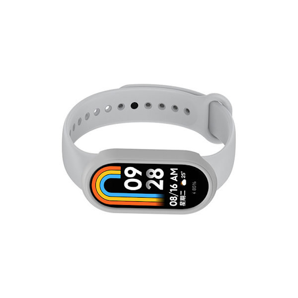 TPU-kellonranneke Xiaomi Smart Band 8/9:lle Harmaa