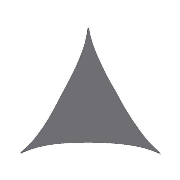 Triangelformade Solsegel / Segeldukar Grå M
