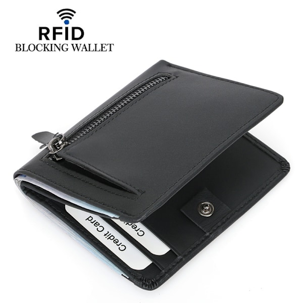 RFID Blocking Slim Wallet til mænd