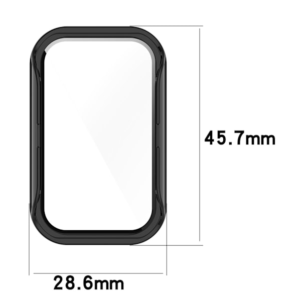 Klockfodral för Mi Band 8 Active / Redmi Band 2 Svart