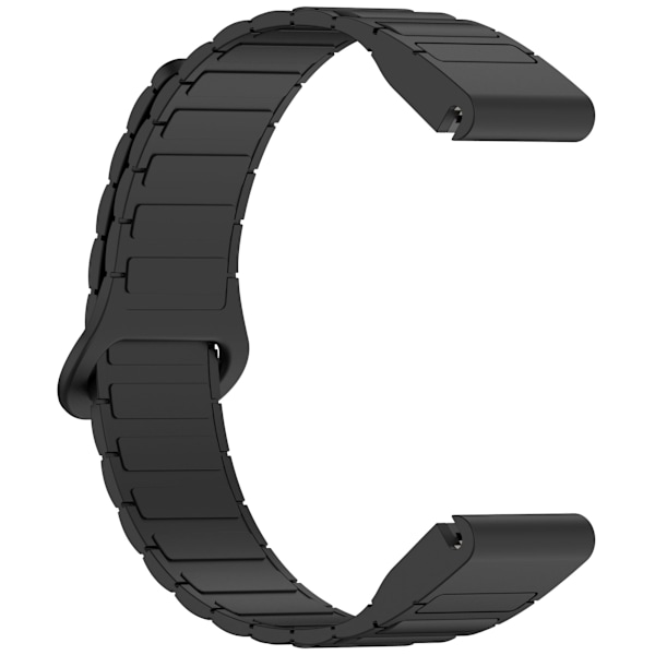 Garmin Fenix 5/6/7/8 magnetisk urrem med hurtig udløsning Sort 22 mm