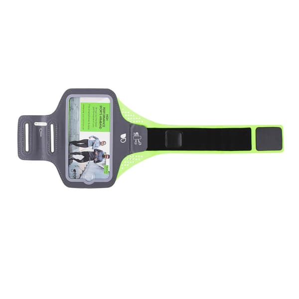 Sportarmband Premium Universal Medium 5,5" Grå/Gul