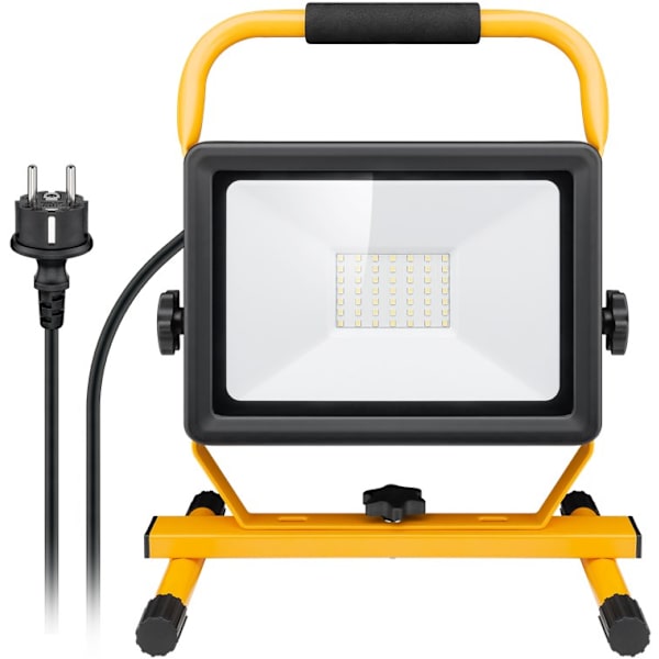 LED-strålkastare med bas, 50 W