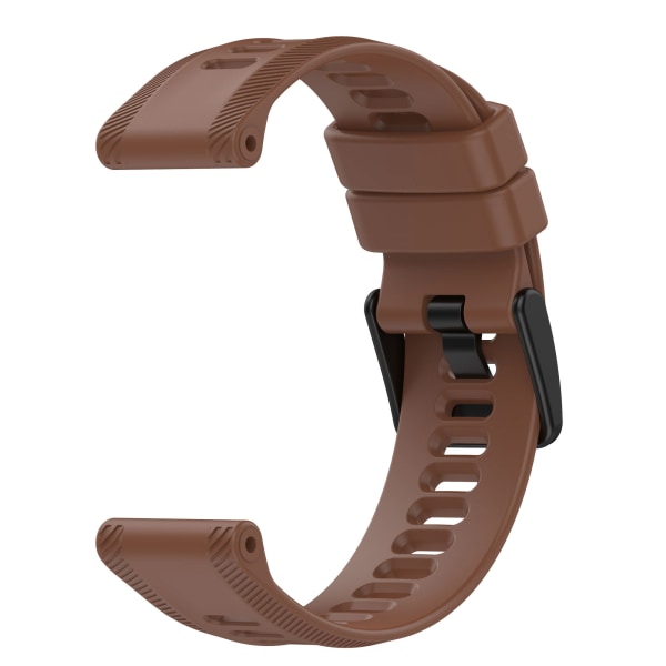 Klockarmband i Silikon för Garmin Forerunner 265/965 Garmin Forerunner 265 / 965 Brun