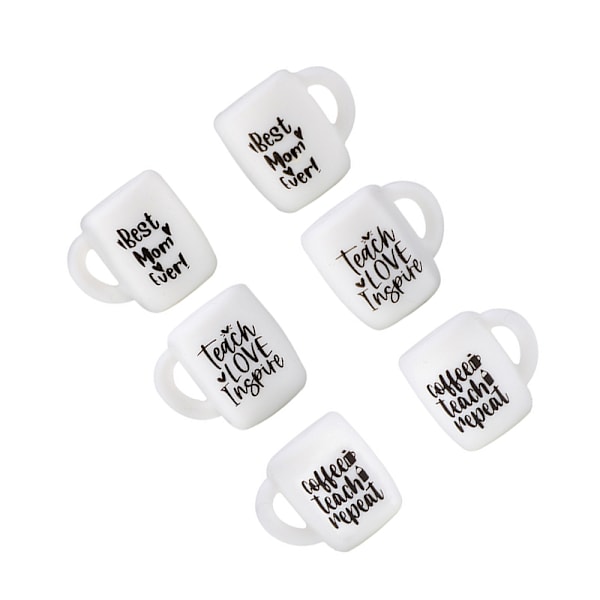 Stickningsspetskydd i silikon (6-pack, blandade storlekar) model 1
