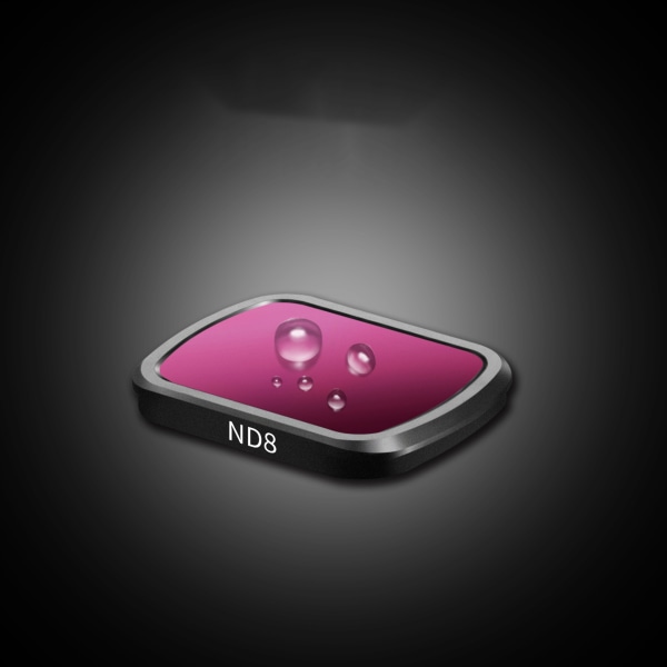 ND8/ND16/ND32/ND64-filter för DJI OSMO Pocket 2 Kamera 4-pack Svart