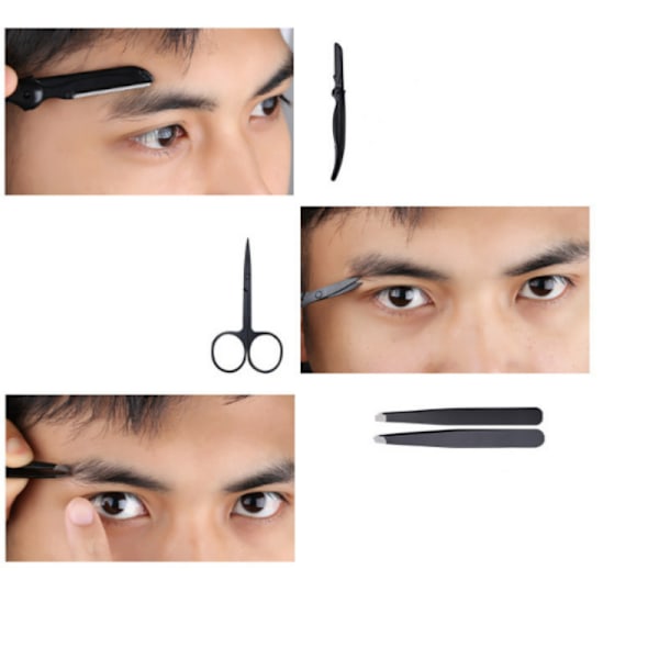 Mäns 5-delars ögonbrynsgrooming-set