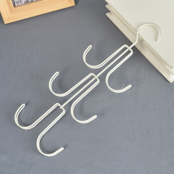 Hjemme Garderobe Organizer Rack White White