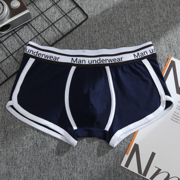 Bekväma och andningsbara boxershorts för män 5-pack L