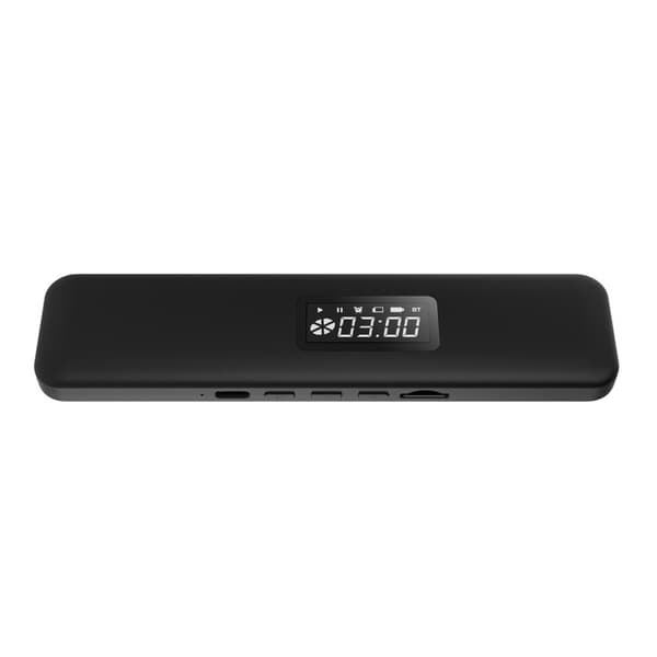 Trådløs 5.4 Bluetooth Bone Conduction Musikboks Søvn Højttaler med Timer og Hvid Støj Black Black