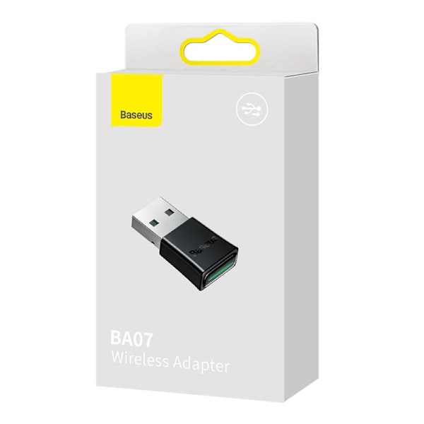 Trådlös adapter Baseus Svart BA07