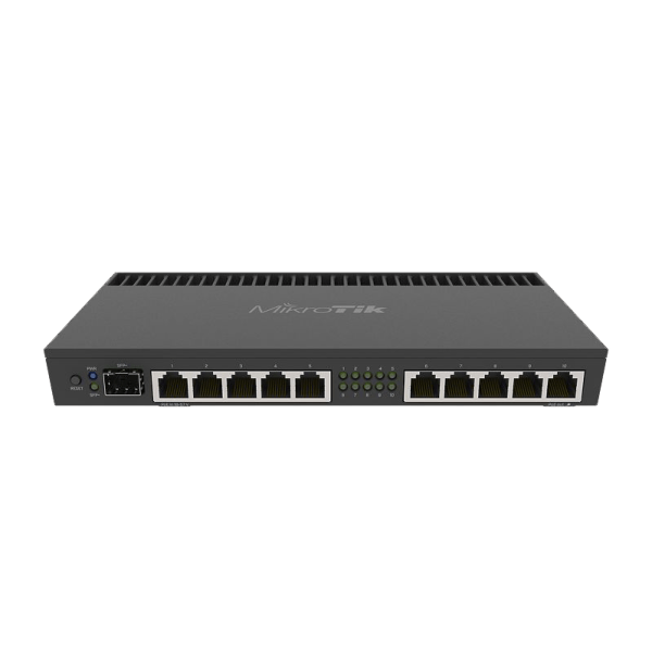 RB4011IGS+RM 10Port Gbit Router 1x SFP+ PoE in/out black