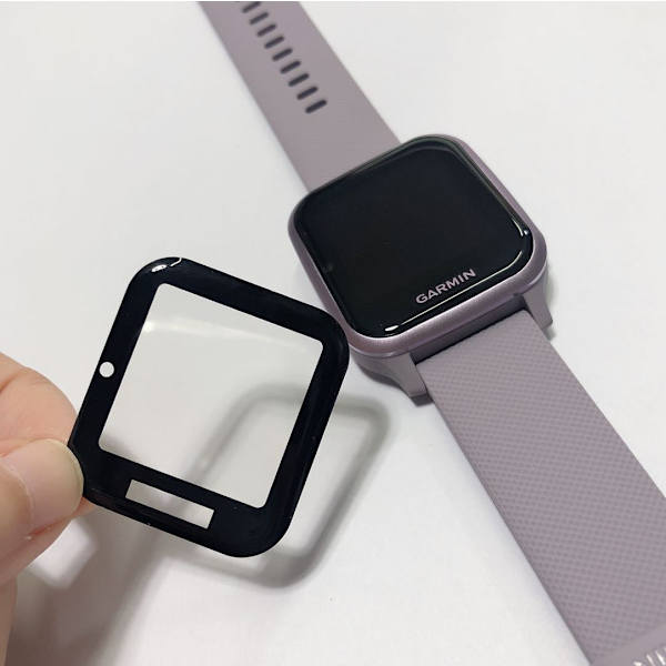 Kellon näytönsuoja Garmin Blackille Garmin Venu SQ