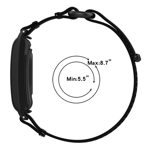 WHOOP 4.0 Trail Loop Band: Säker och bekväm vävd nylon