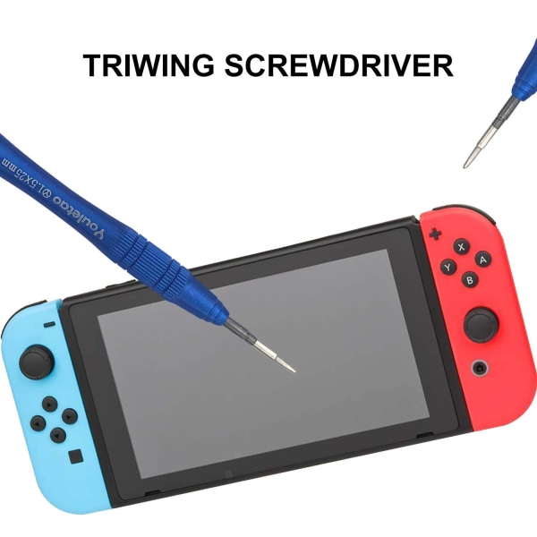 19-delad joystickersättning för Nintendo Switch Analog Stick Rep Flerfärgad