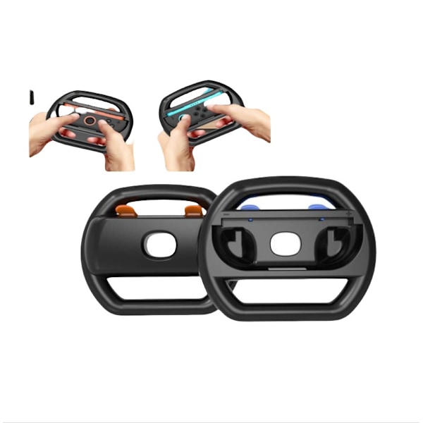 Ratt för Switch2-kontroller - Svart (2-pack)