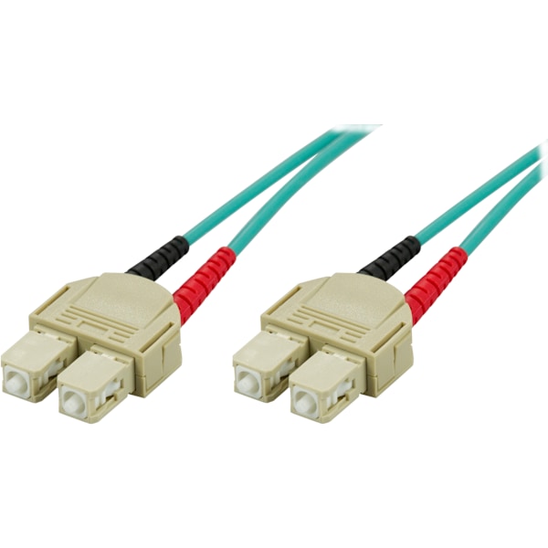 OM3 Fiber cable, SC - SC, duplex, multimode, 50/125, 3m