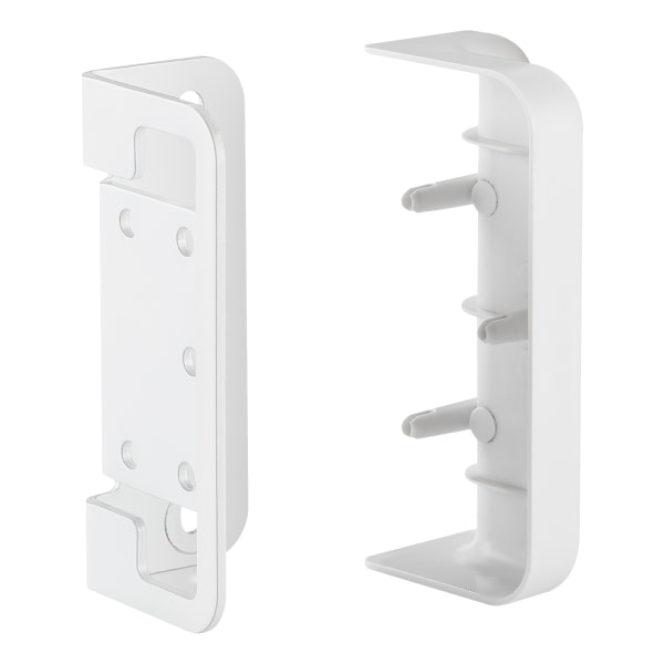 OFFICE wall mounting plate  slatwall panel (DELO0151) white