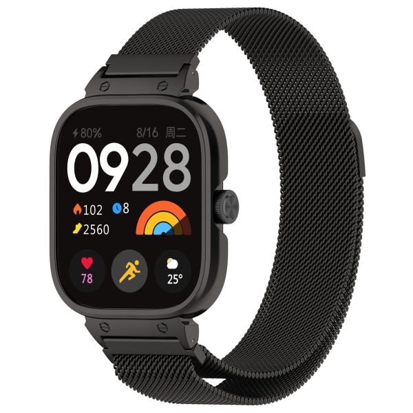 Klockarmband med Ram för CMF Watch Pro(D395) Svart