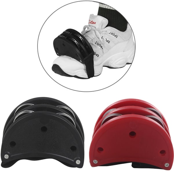 2 STK Tamburin Foot Jingle Bells