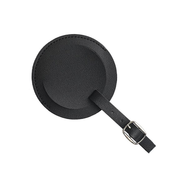 Set med 2 PU-läderbagagelappar - snygga och praktiska resetillbehör