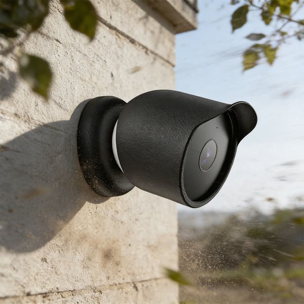 Skyddande Silikonfodral för Google Nest Cam Black Black