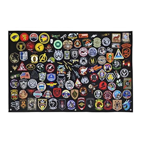 Tactical Patch Display Panel Hållare Board Wall Organizer M M