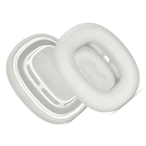 Öronkuddar för AirPods Max - Apple Tyg & Silikon Silver