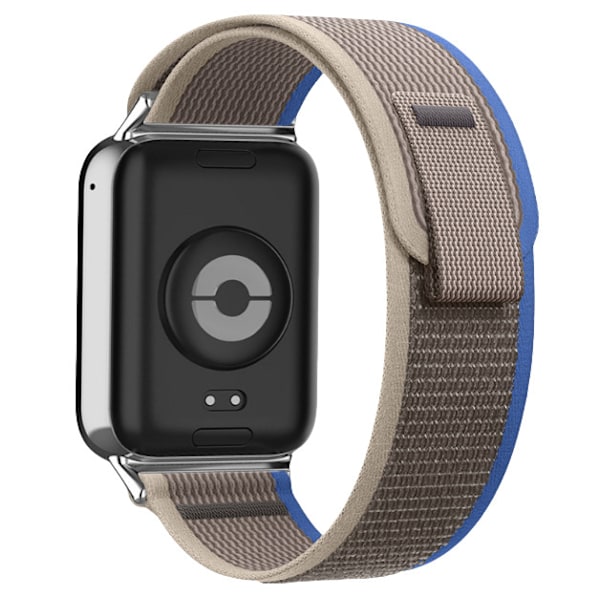 Alpine Loop flätad nylon klockarmband för Xiaomi 9 Pro / 8 Pro Blå + Grå