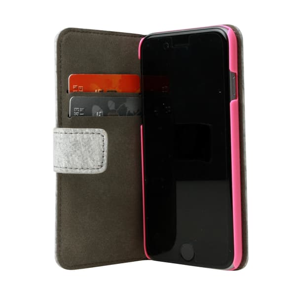 Case Neoprene iPhone 6/7/8/SE Grey/Pink