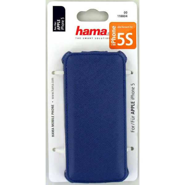 Mobilfodral Flip-Front Blå - iPhone 5/5S/SE