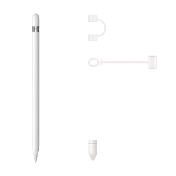 Apple Penalhuse 3-pak - Hvid