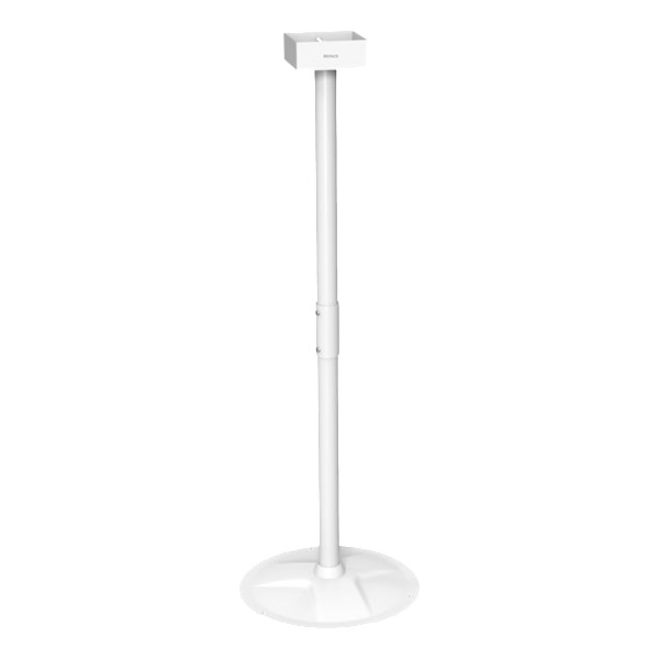 Floor stand for pump bottle hand sanitizer, black