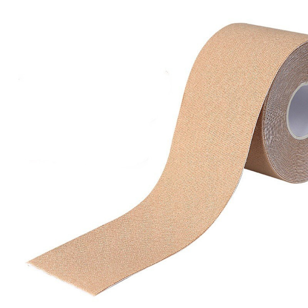 Brysttape med løfteeffekt Beige 5x5 cm