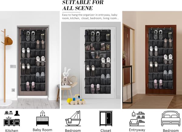 Väggmonterad förvaringsväska Black 35 Black 35