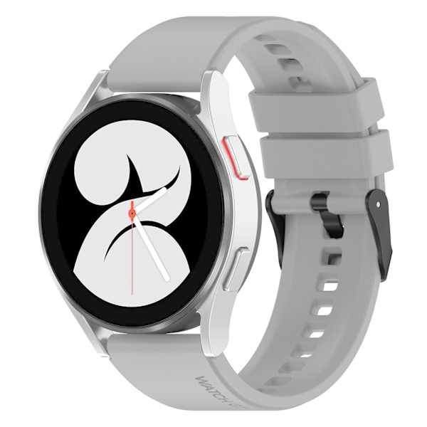 Klockarmband silikon för Huaiwei Watch 4 Pro/GT4 46 mm/GT 3/GT2 Pro/Watch Ultimate Ljusgrå