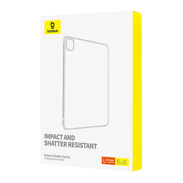 Etui ochronne baseus Simple Pad Air4/Air5 10,9"/Pad Pro(2021/2022) 11" (przeźroczyste)