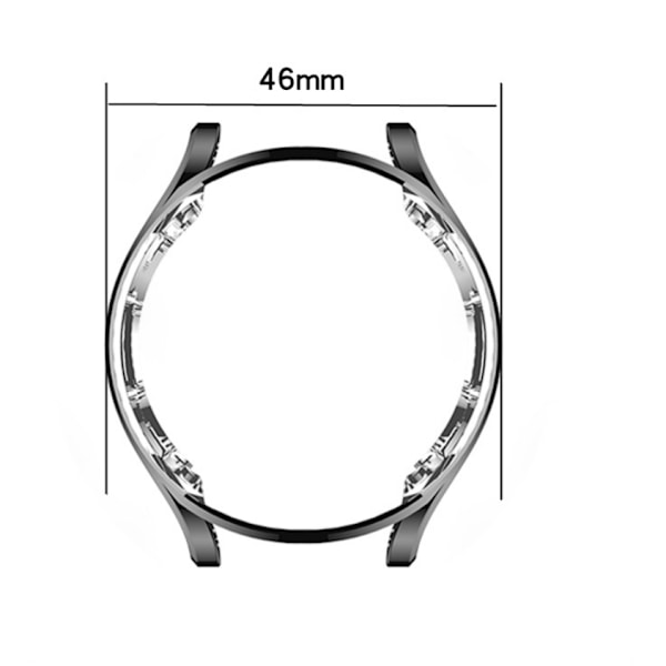 Samsung Galaxy Watch 4 Classic 46 mm suojakuori, läpinäkyvä Samsung Galaxy Watch 4 Classic 46 mm Läpinäkyvä