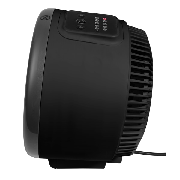 Fan Heater, heating and cooling,2000W, black